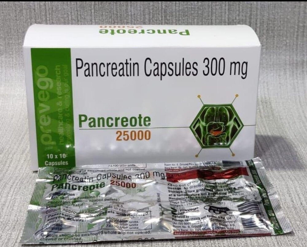 Pancreatin Tablet - Drug Type: General Medicines