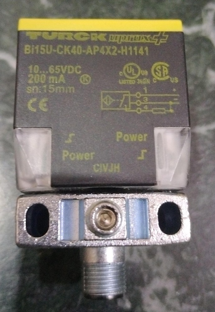 TURCK PROXIMITY SENSOR, BI15U-CK40-AP4X2-H1141