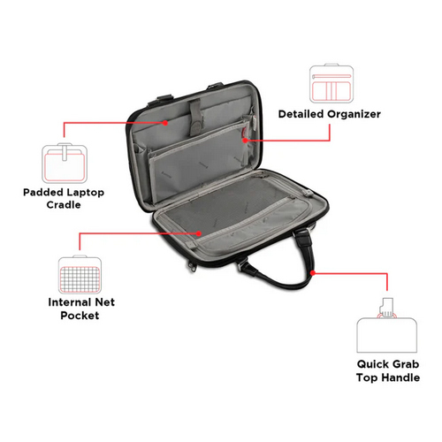 Spartan 15.6 Inch Laptop Messenger Bag