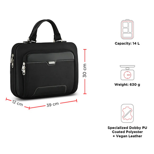 Spartan 15.6 Inch Laptop Messenger Bag