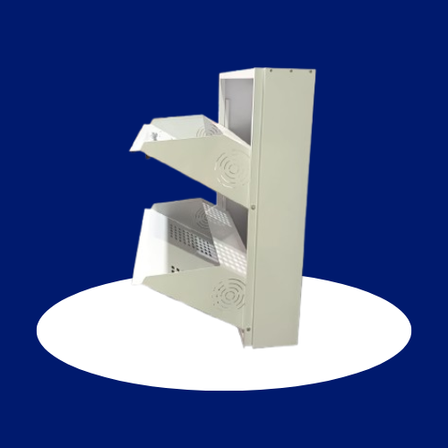 Ms Cloth Display Hanger - Mild Steel, Customizable Size , Flat Style In Clean White Color, Lightweight At 240 Grams