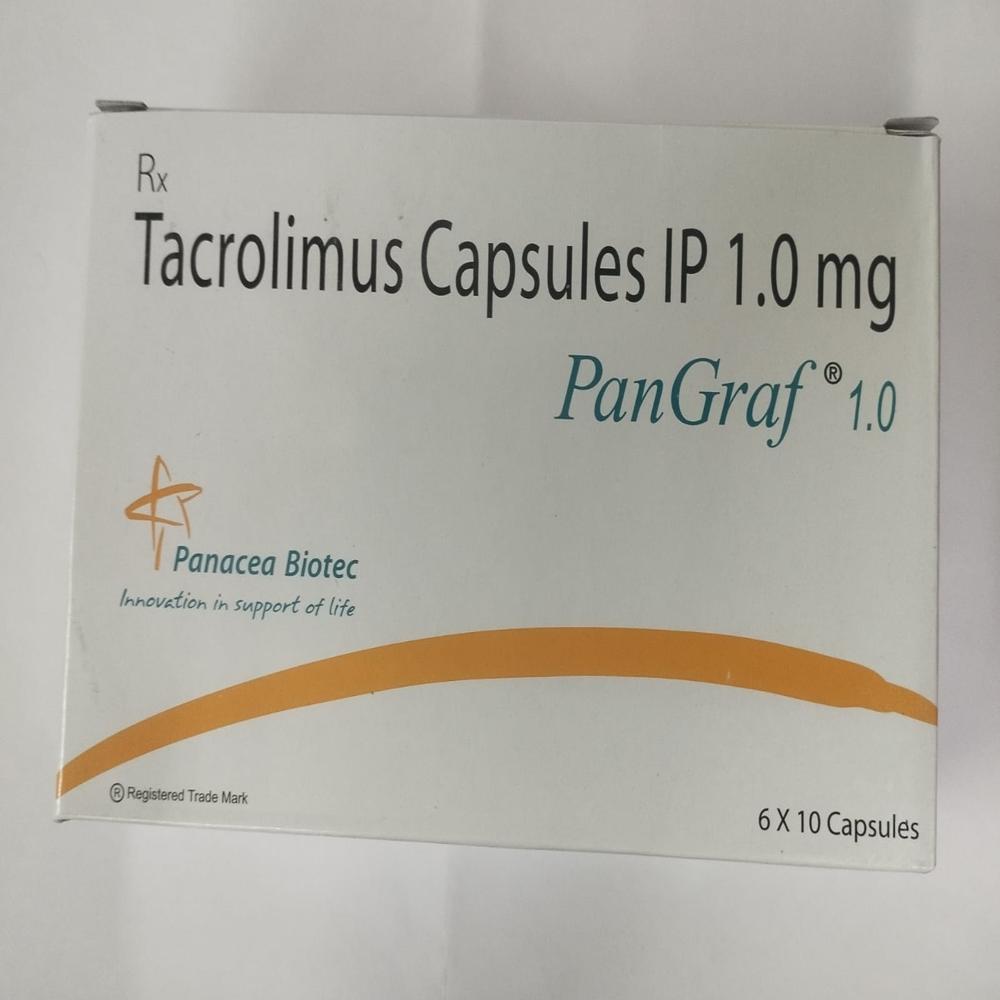 Pangraf 1.0mg (Tacrolimus Capsules IP 1.0mg)