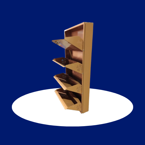 Wall Mounted Shoe Racks - 4 shelves