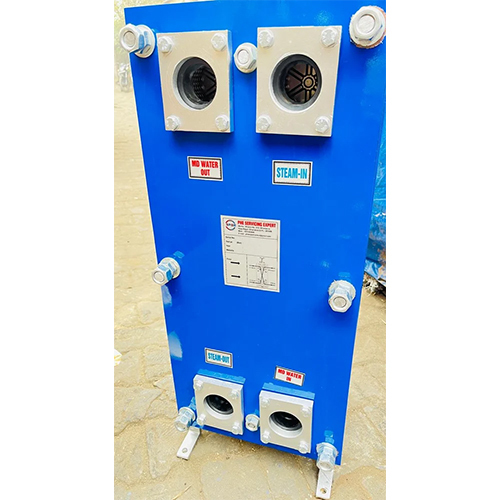 Ss Heat Exchanger - Color: Blue