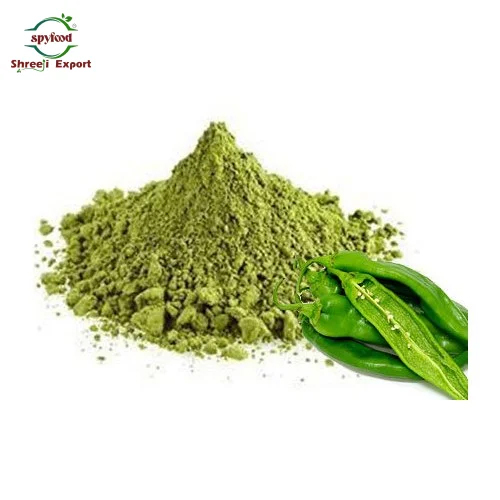 Dehydrated Green Chilli Powder