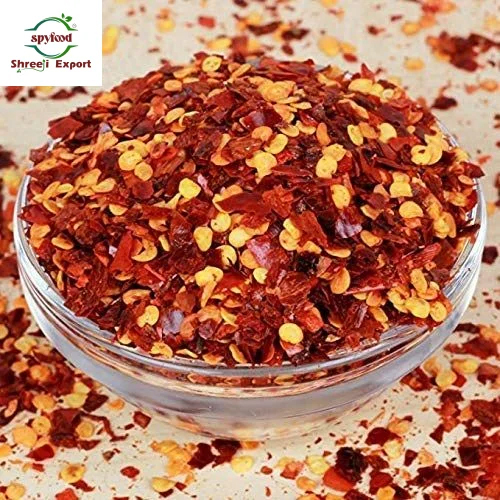Dehydrated Red Chilli Flakes - Shape: Granule
