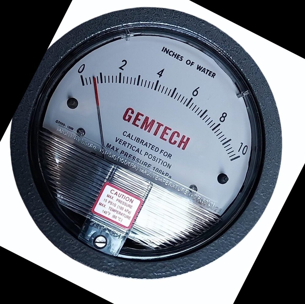 GEMTECH DIFFERENTIAL PRESSURE GAUGE IN Gundi Fatehpur Industrial Area Rajasthan