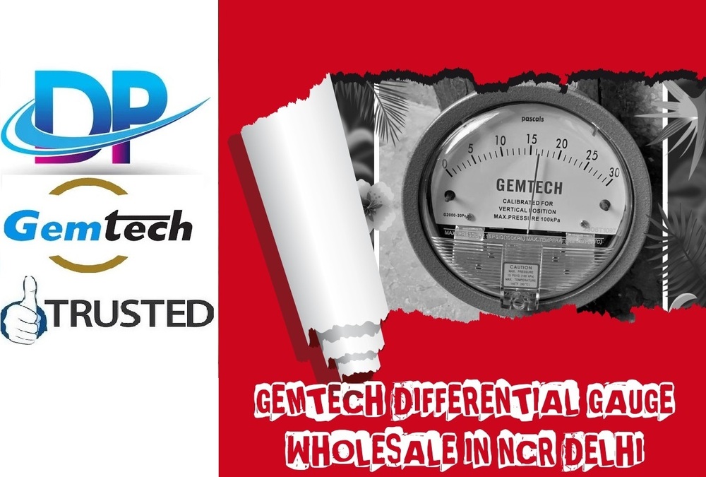 GEMTECH Differential Pressure Gauges Distributors by Tehsils in Jhalawar District,Rajasthan