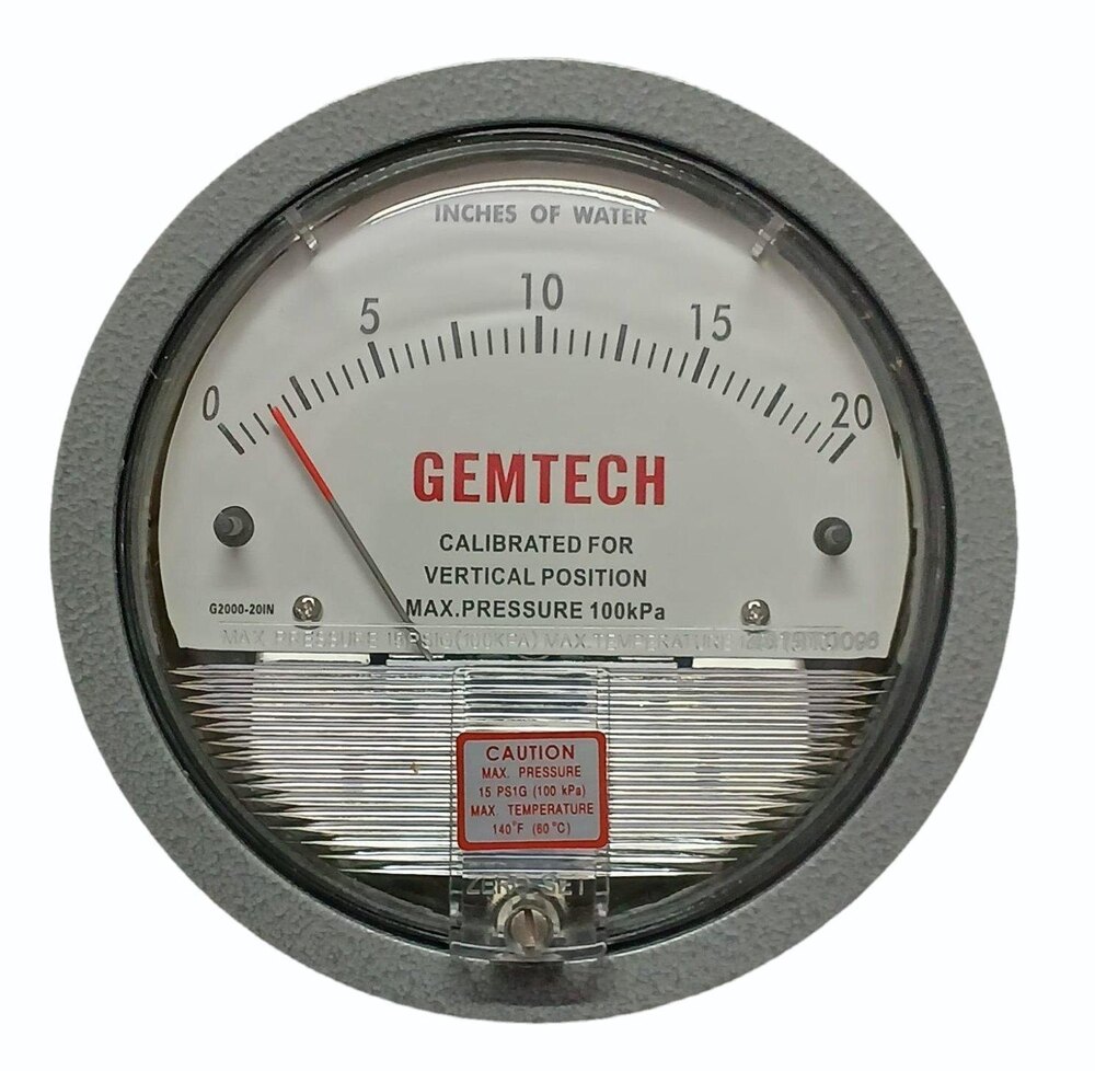 GEMTECH DIFFERENTIAL PRESSURE GAUGE IN RATAN INDUSTRIAL AREA Rajasthan India