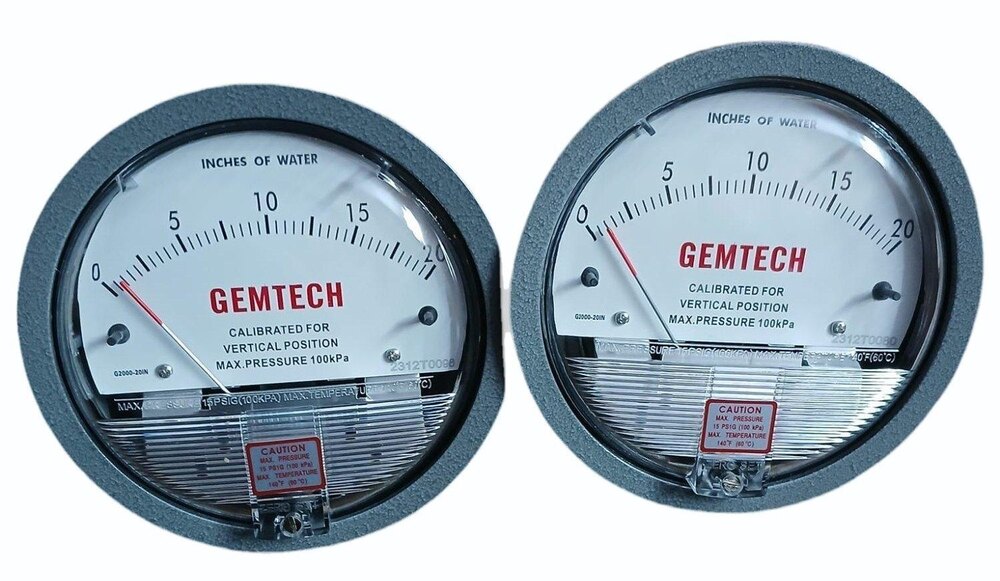 GEMTECH DIFFERENTIAL PRESSURE GAUGE IN RATAN INDUSTRIAL AREA Rajasthan India