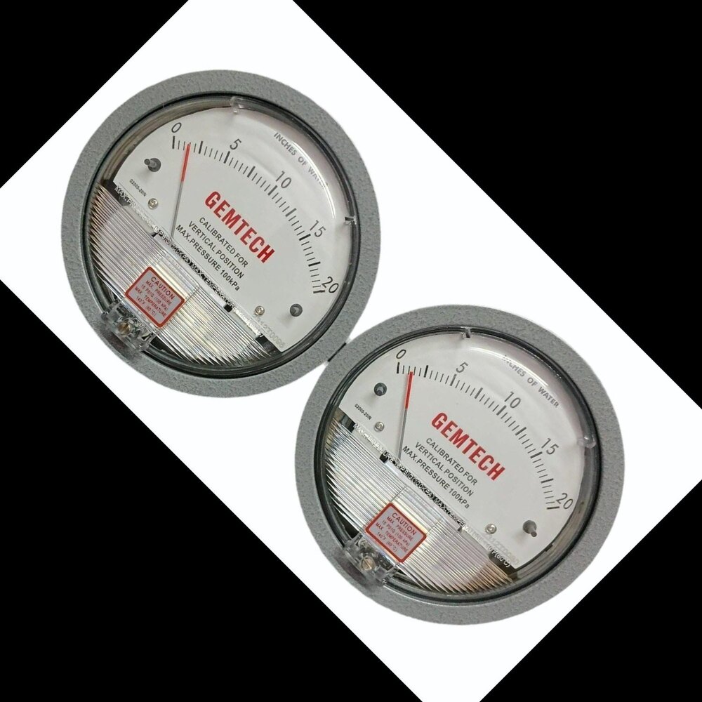 GEMTECH DIFFERENTIAL PRESSURE GAUGE IN Kakani Industrial Area Rajasthan