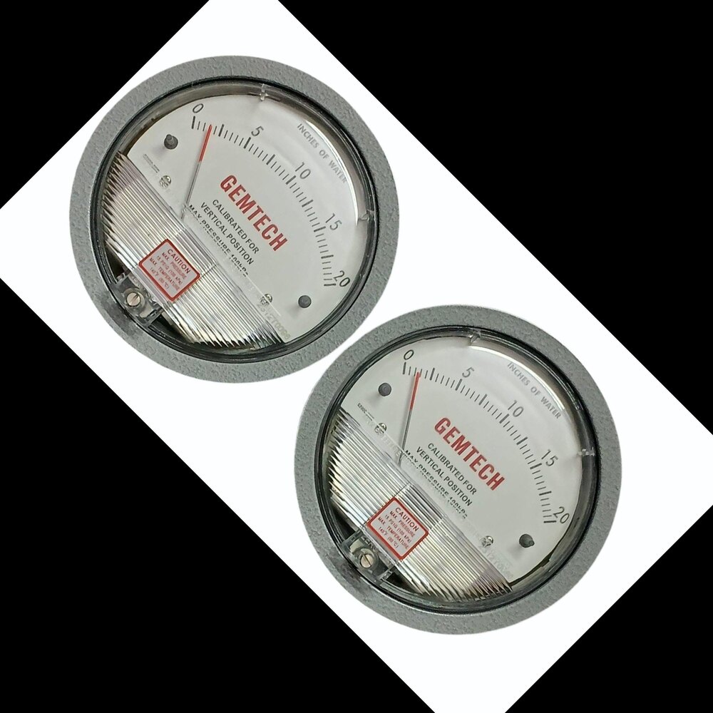 GEMTECH DIFFERENTIAL PRESSURE GAUGE IN Kakani Industrial Area Rajasthan