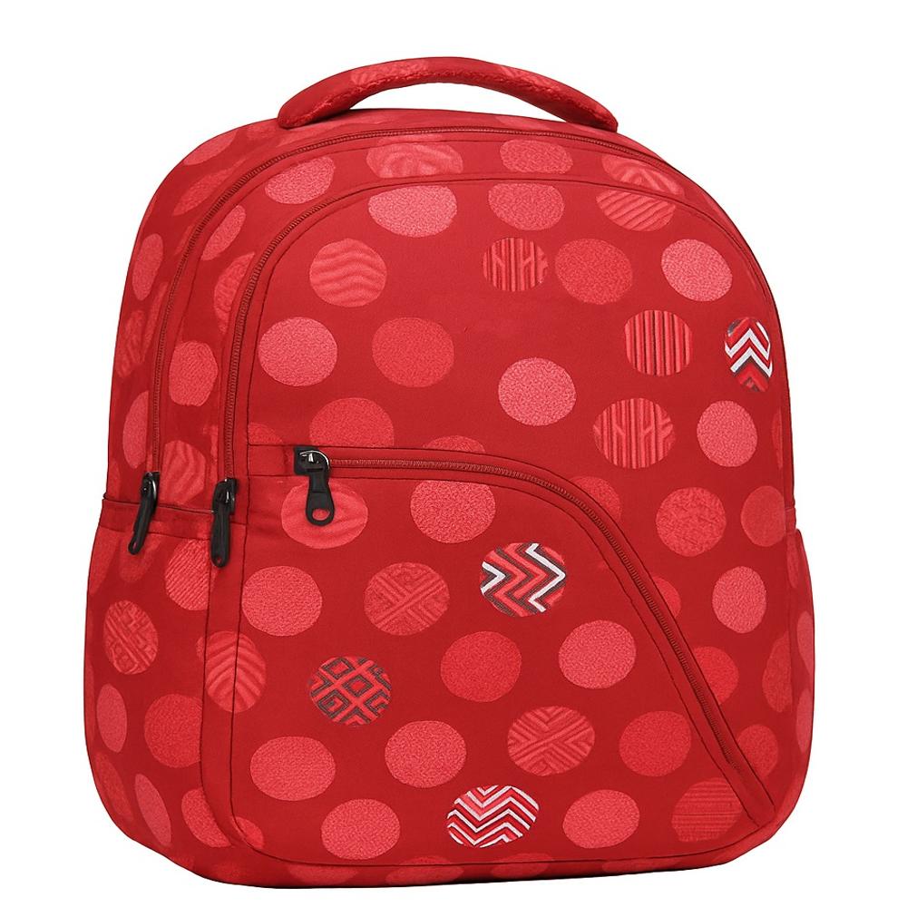 Backpack - 1000D Vinyl, 45 L Size, Multi Color | Water Repellent, Printed Design, 1 Main Compartment, 3 Pockets, Laptop Partition