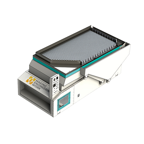 Auto Gravity Separator - Color: White