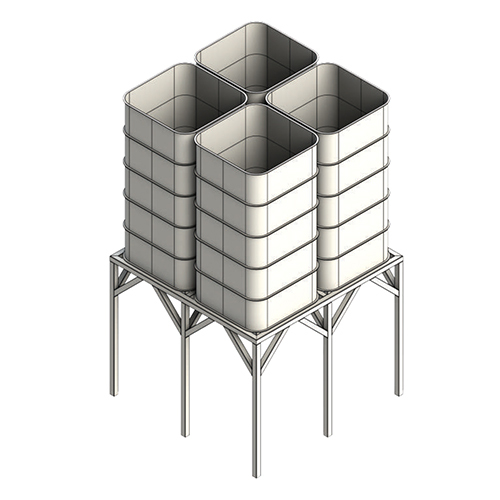 Heavy Duty Storage Tank - Capacity: 1000 Kg