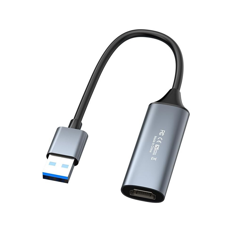 Videocast 4k Hdmi Video Capture Device For Live Streaming - Color: Grey