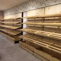Bakery Racks - Color: Brown