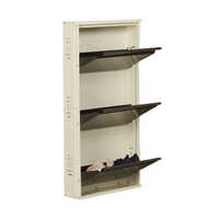 Metal Shoe Rack - Mild Steel, Various Sizes | Modern Design, Polished Finish, Durable For Industrial & Contemporary Home Use