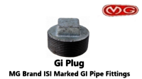 GI Plug 1/2