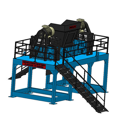 Biomass Shredder Machine Shred Pro (Capacity 2Tph To 20Tph) - Application: Industrial