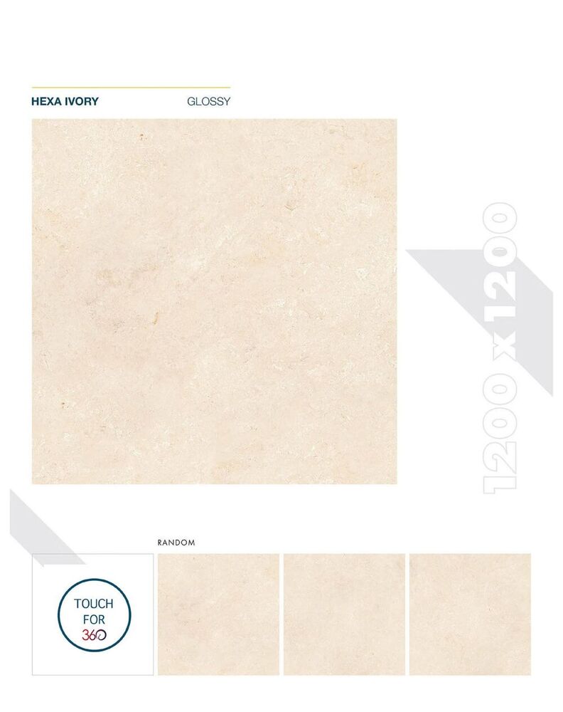Porcelain Tiles For Export - Color: Cream