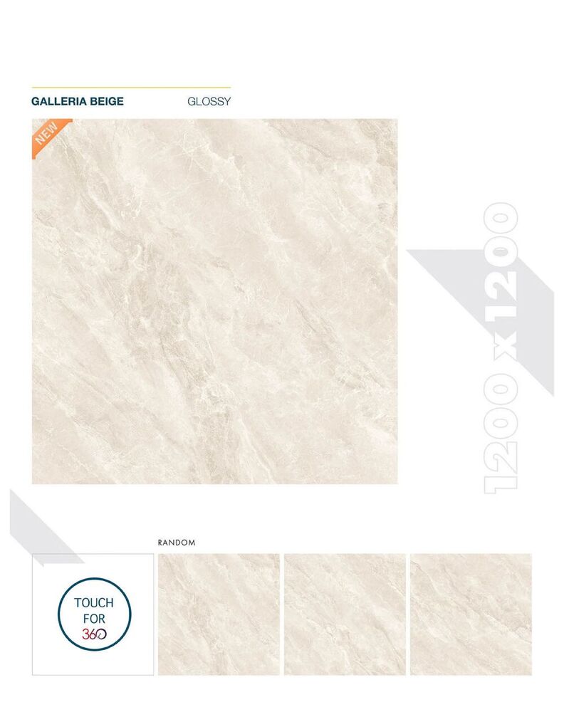 Porcelain Tiles For Export - Color: Cream