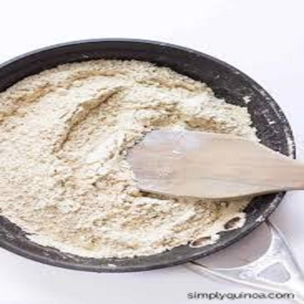 Toasted quinoa flour