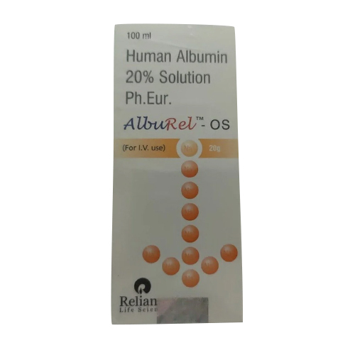 इनफ्यूजन के लिए मानव एल्बुमिन समाधान