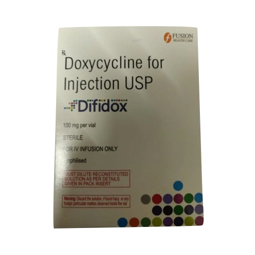 100Mg Doxycycline For Injection Usp - Physical Form: Liquid
