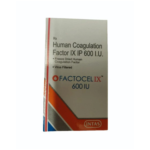 Human Coagulation Factor Ix Ip 600 Iu - Drug Type: Injection