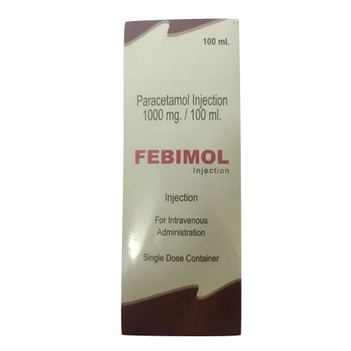 100Ml Paracetamol Injection - Physical Form: Liquid