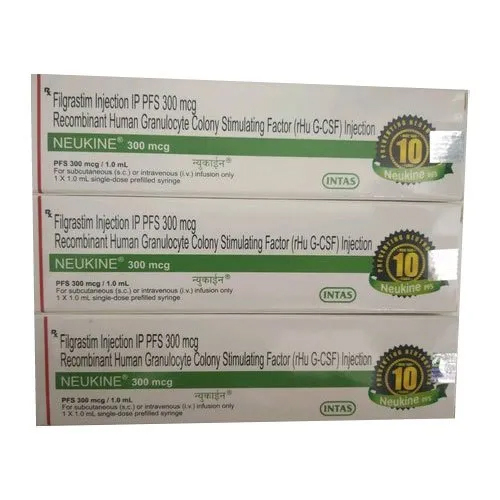 300mcg Filgrastim Injection IP - 1.0 ml Liquid Injection | Supports Healthcare Needs for Adults, Stored at Room Temperature