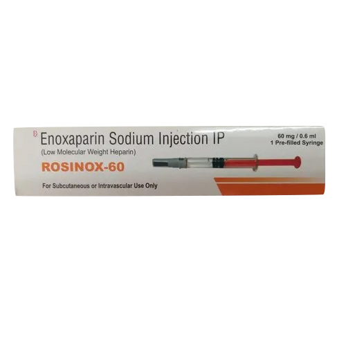 60Mg Enoxaparin Injection Ip - Physical Form: Liquid