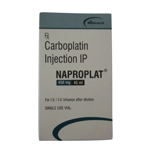 450Mg Carboplatin Injection Ip - Dosage Form: 450 Mg