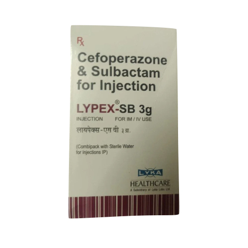 _3G Cefoperazone Sulbactam For Injection - Dosage Form: 3 Gm