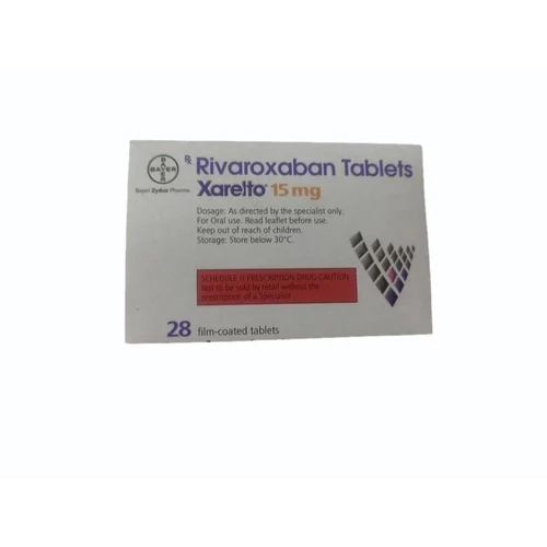 15Mg Rivaroxaban Tablets - Drug Type: General Medicines