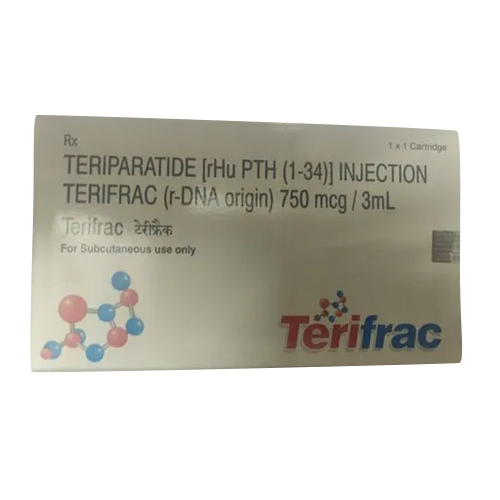 Terifrac 750Mcg Teriparatide Injection - Physical Form: Liquid