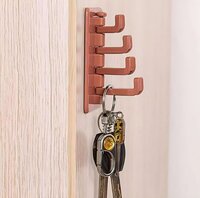Plastic Adhesive Wall Hook Rotating Hanger Hook