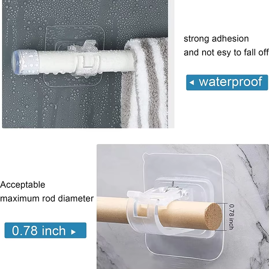 CURTAIN ROD HOLDER HOOK