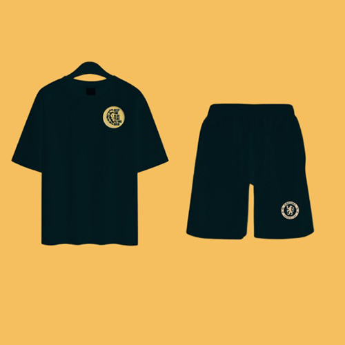 Themed Co-Ords Set - Color: Black