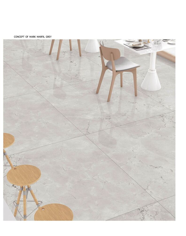Glossy porcelain tiles