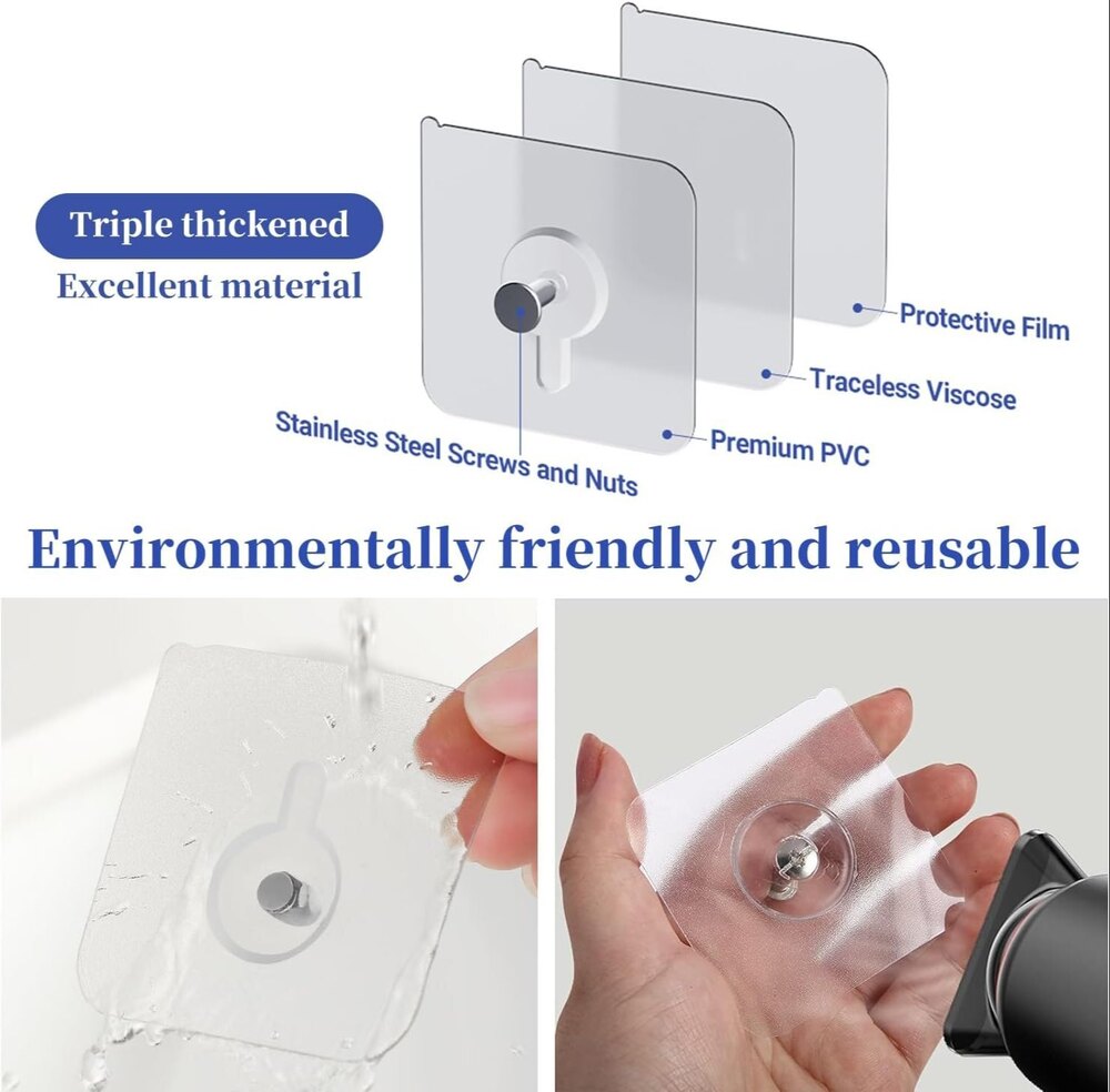 Photo Frame Wall Hook - Stainless Steel, Different Sizes , Manual Installation For Versatile Displaying Of Pictures And Artwork