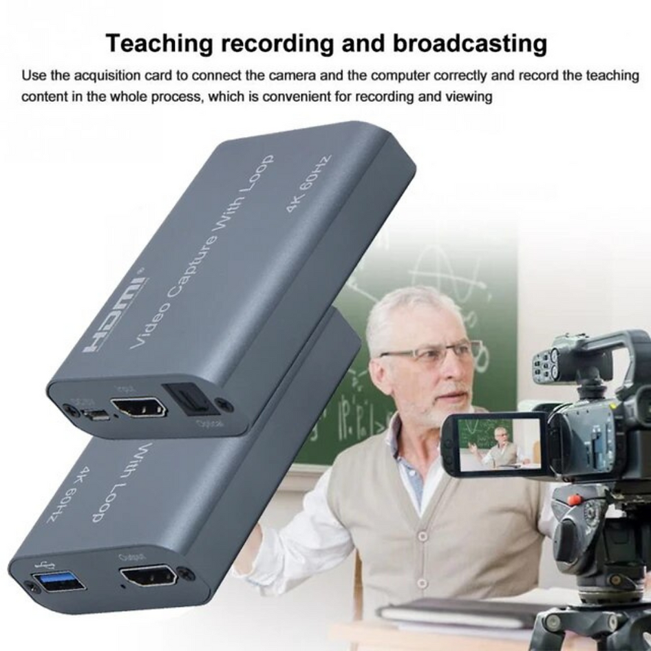 Videocast 4K HDMI Video Capture Card Device