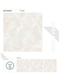 Marble look porcelain tiles