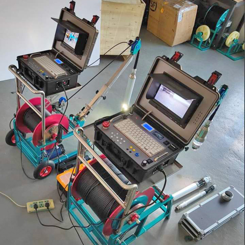 Geophysical Ground Water Resistivity Survey - Operating Mode: Semi Automatic