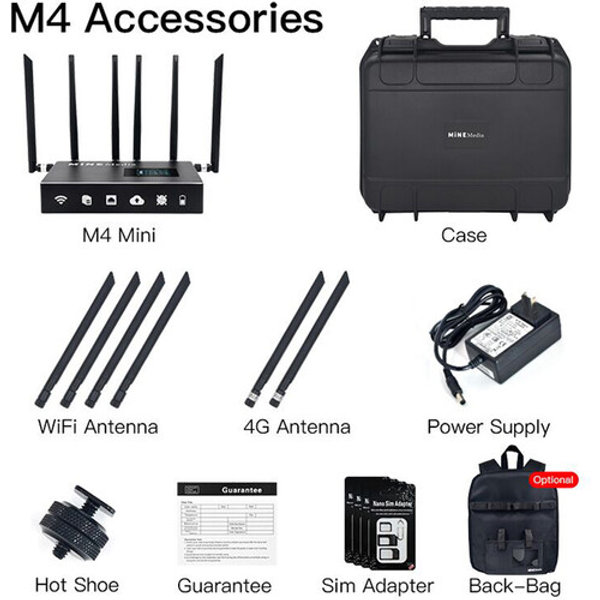 Mine Media M4 Mini 4G Network Bonding Router