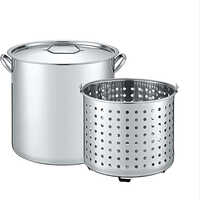 Steamer Set - Interior Coating: Coated
