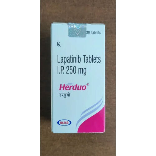 Lapatinib 250 Mg Tablet - Effective Cancer Treatment, 24-month Shelf Life, Normal Fermentation Smell, Easy-to-swallow Formulation, Store In Cool Dry Place
