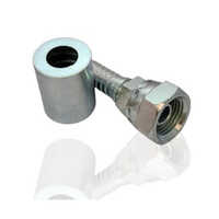 Bsp Nut Crimp St - Color: Silver