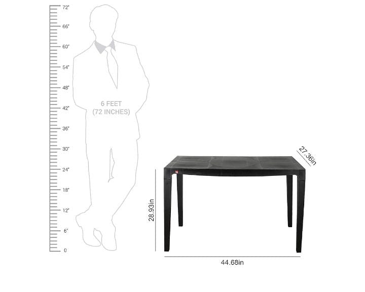 Cello Megna Dining Table - Color: Black